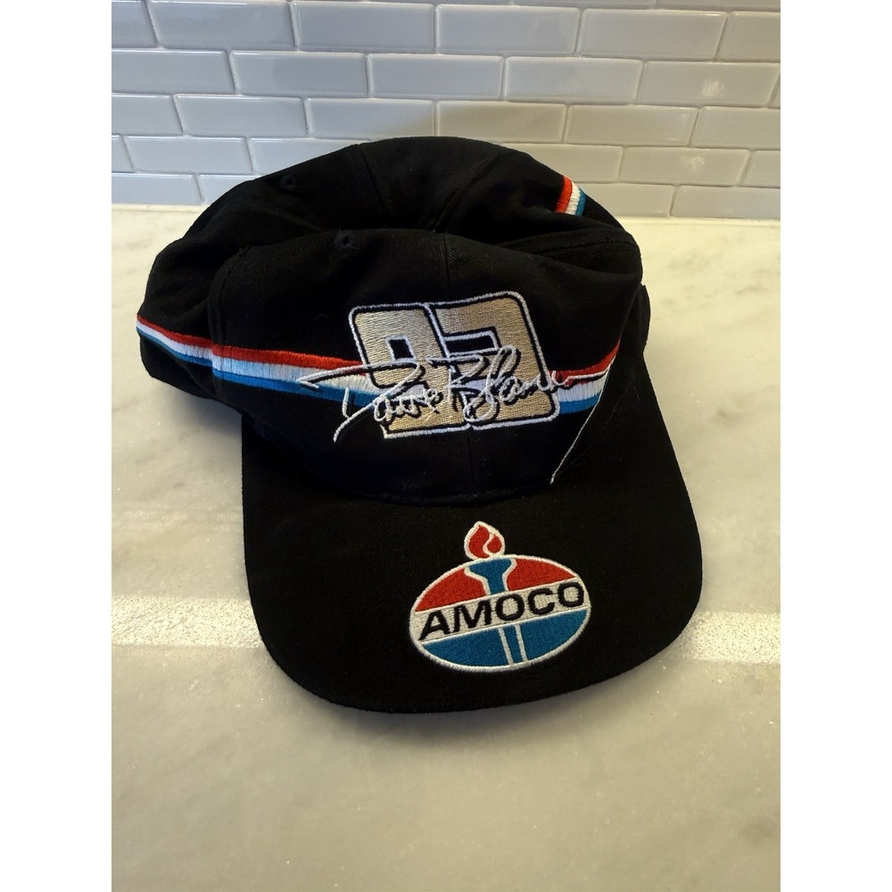 Vintage 1998 #93 Dave Blaney‎ Amoco Nascar Racing Hat Trucker Cap Adjustable